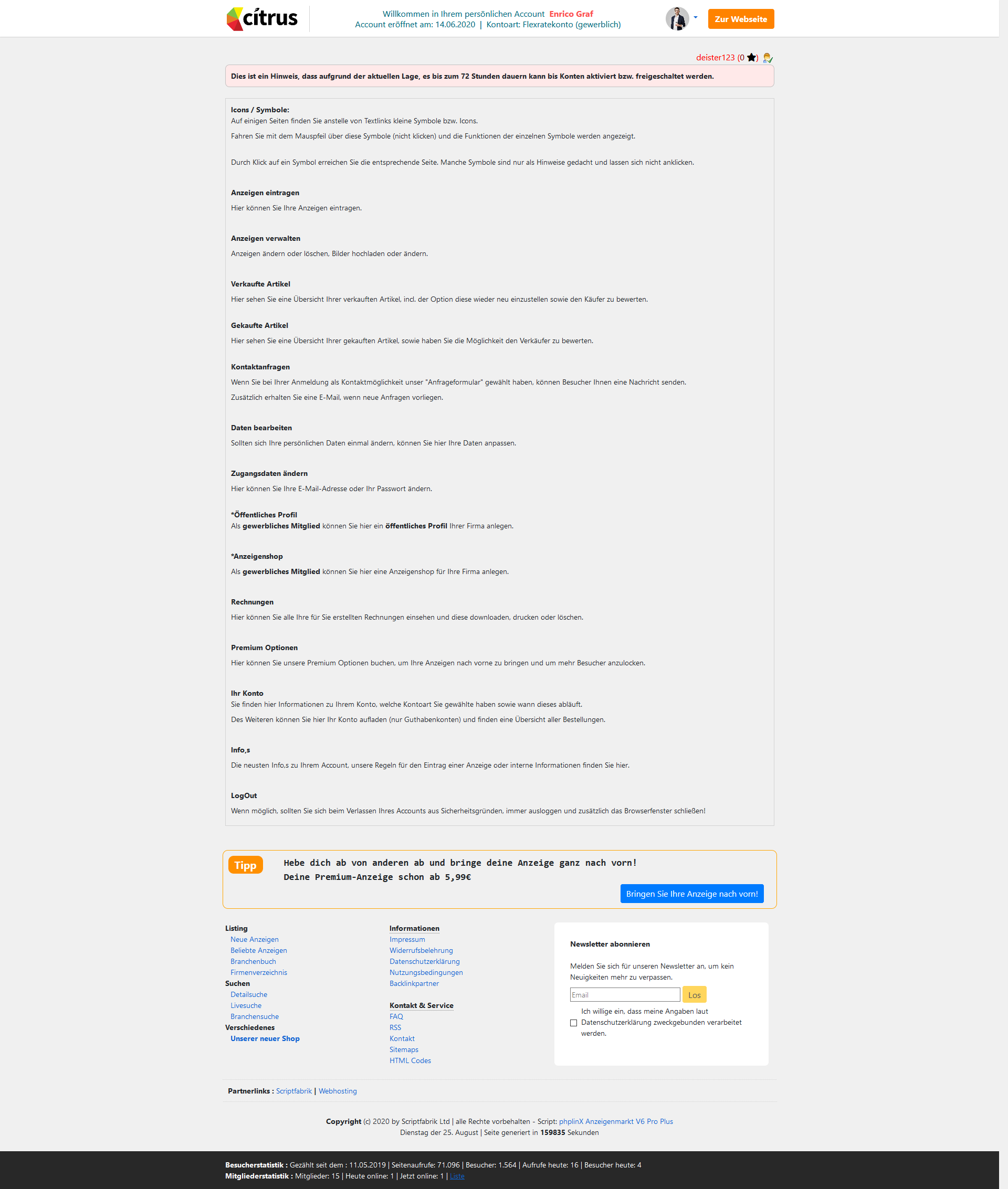 Reseller Licentie / Ontwikkelaar Licentie voor Reclame Markt Pro V6.2.1