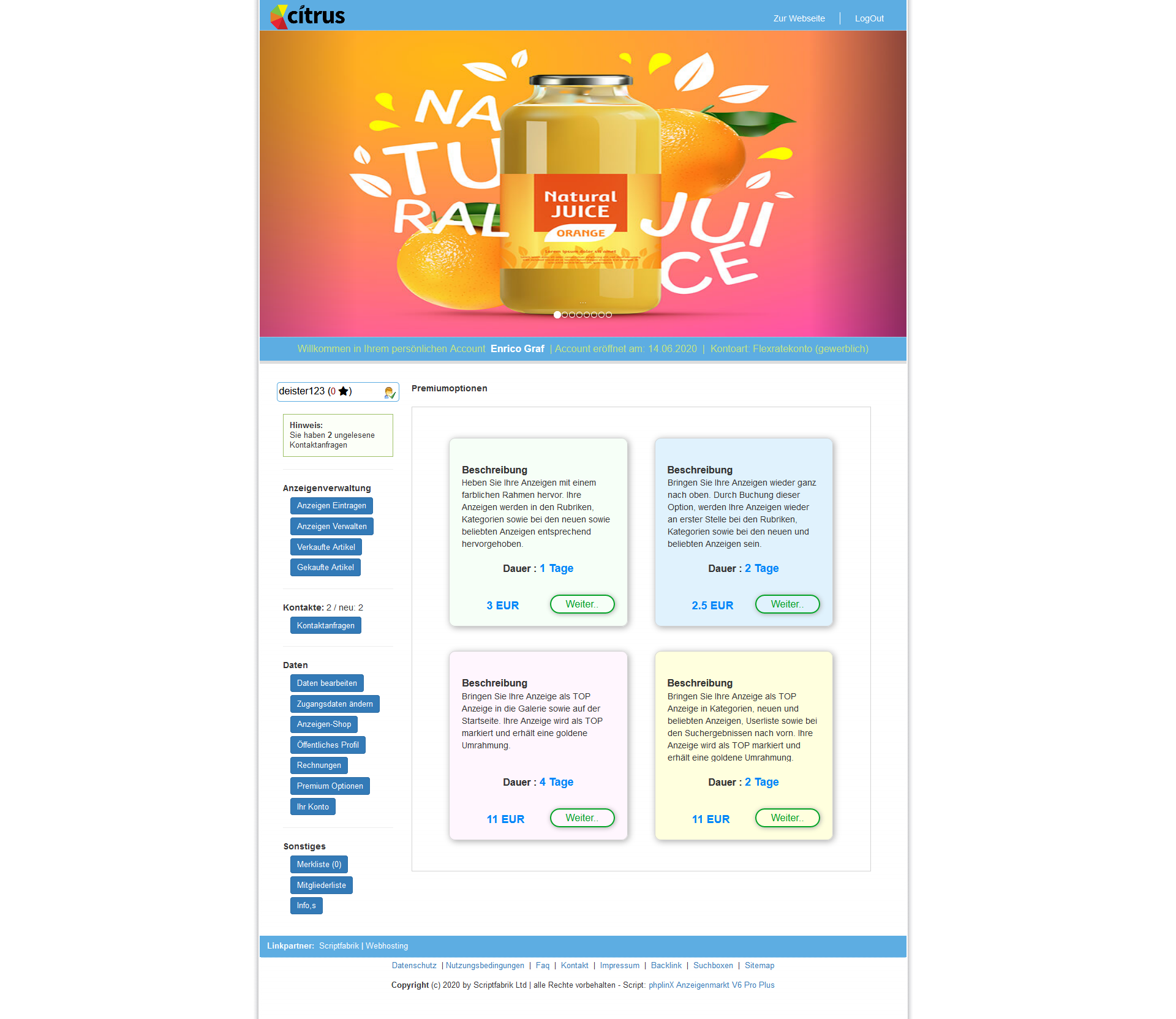 Reseller Licentie / Ontwikkelaar Licentie voor Reclame Markt Pro V6.2.1