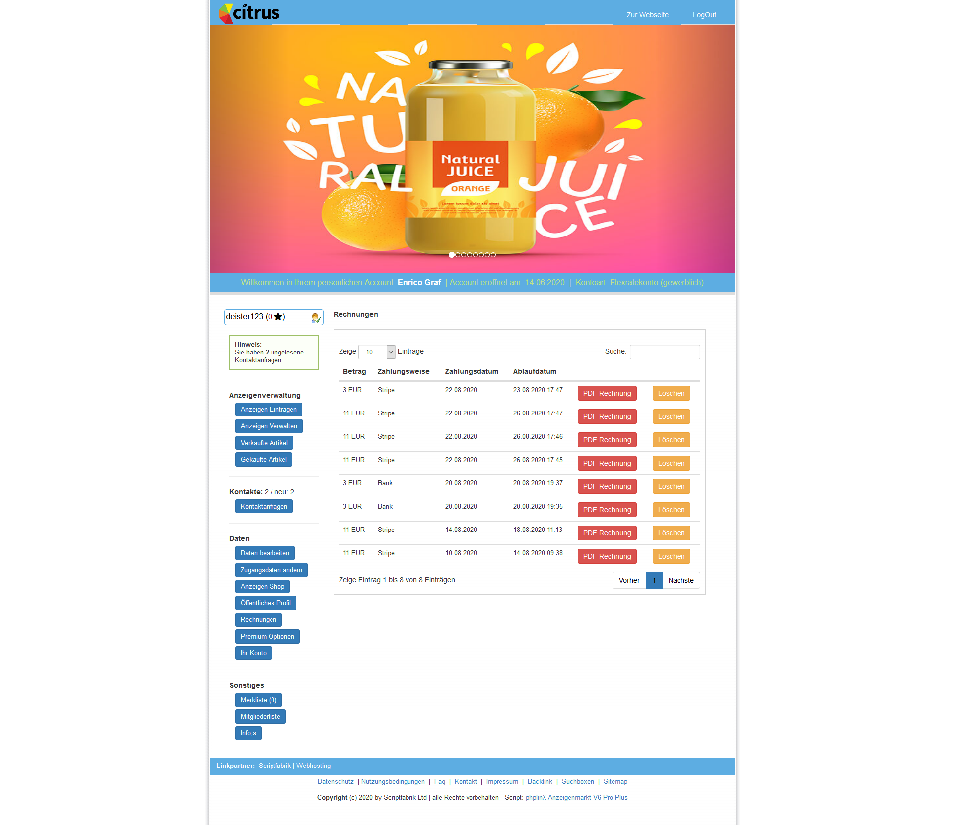 Reseller Licentie / Ontwikkelaar Licentie voor Reclame Markt Pro V6.2.1