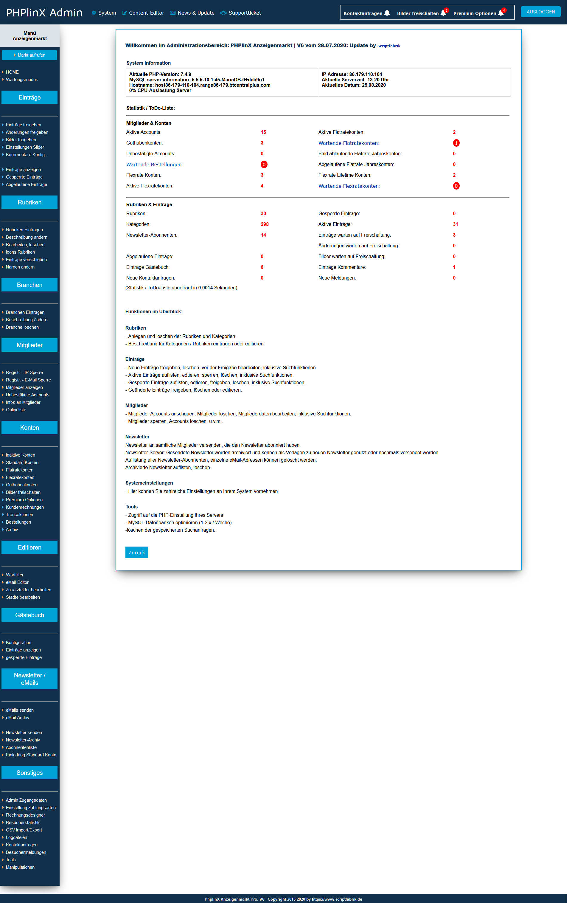 Reseller Licentie / Ontwikkelaar Licentie voor Reclame Markt Pro V6.2.1
